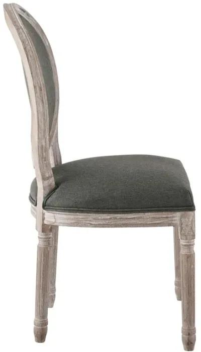 Emanate Vintage French Upholstered Fabric Dining Side Chair