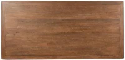 Selena 84" Mango Wood Dining Table in  Umber 