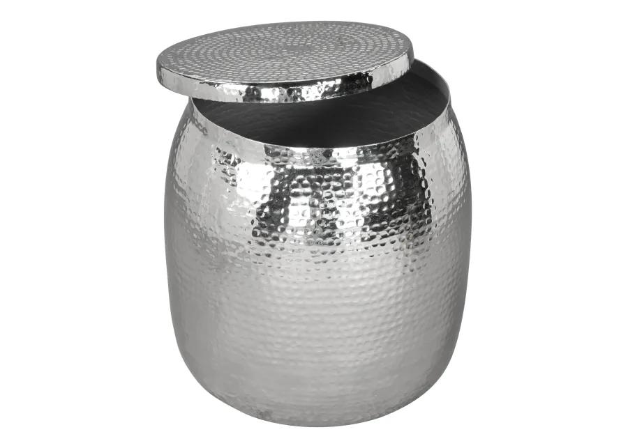 Solo Side Table Silver