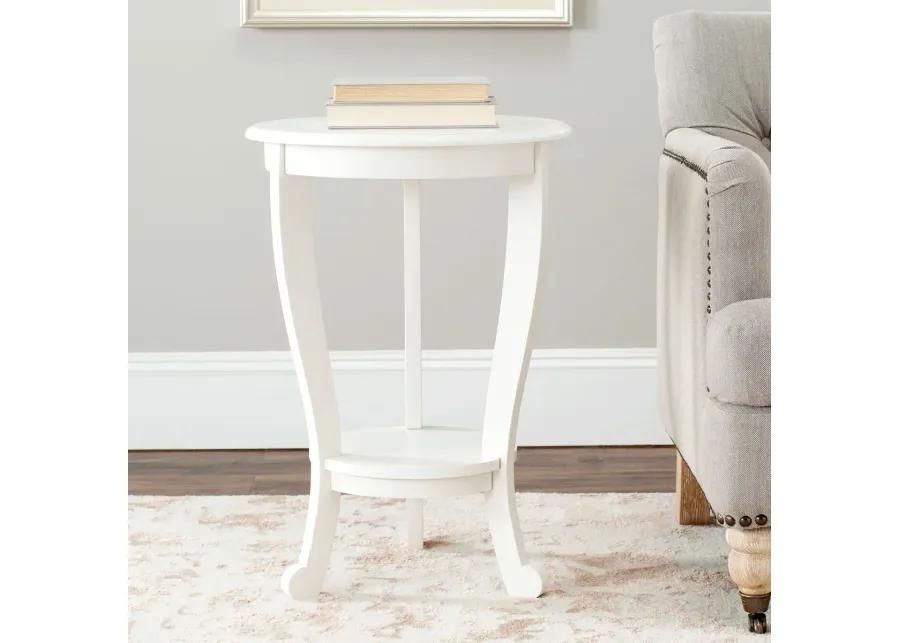 MARY PEDESTAL SIDE TABLE