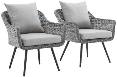 Endeavor Armchair Outdoor Patio - Set of 2