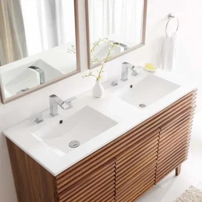 Cayman 48" Double Basin Bathroom Sink