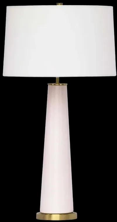 Audrey Ceramic Table Lamp (Blush)