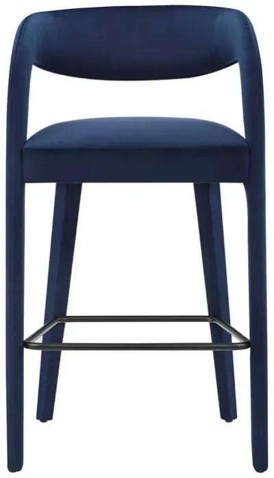 Pinnacle Performance Velvet Bar Stool Set of Two