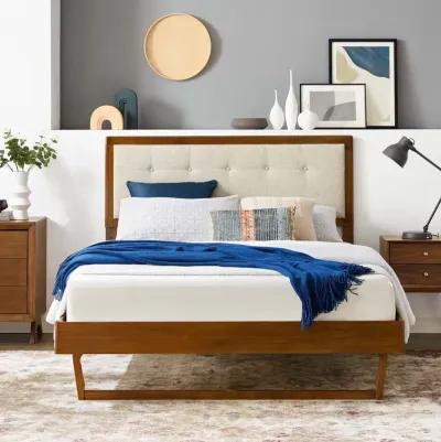 Willow Platform Bed With Angular Frame