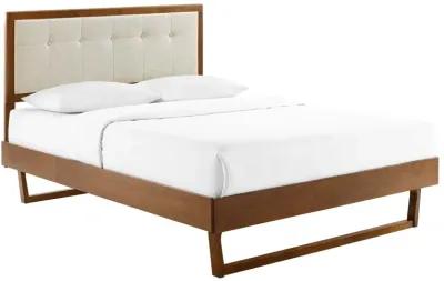 Willow Platform Bed With Angular Frame