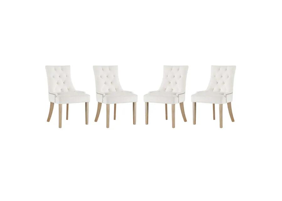 Pose Dining Chair Performance Velvet Set of 4