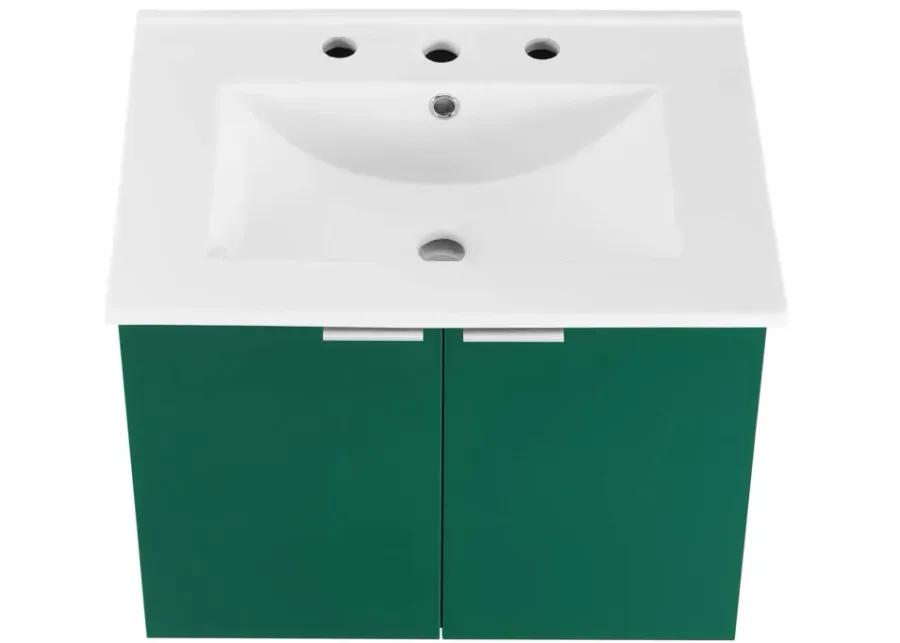 Maybelle 24" Wall-Mount Bathroom Vanity