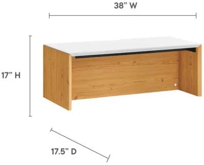 Kinetic 38" Wall-Mount Office Desk