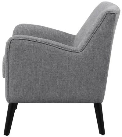 Charlie Upholstered Accent Chair with Reversible Seat Cushion