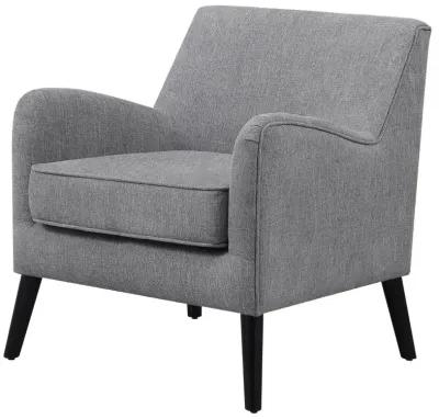 Charlie Upholstered Accent Chair with Reversible Seat Cushion