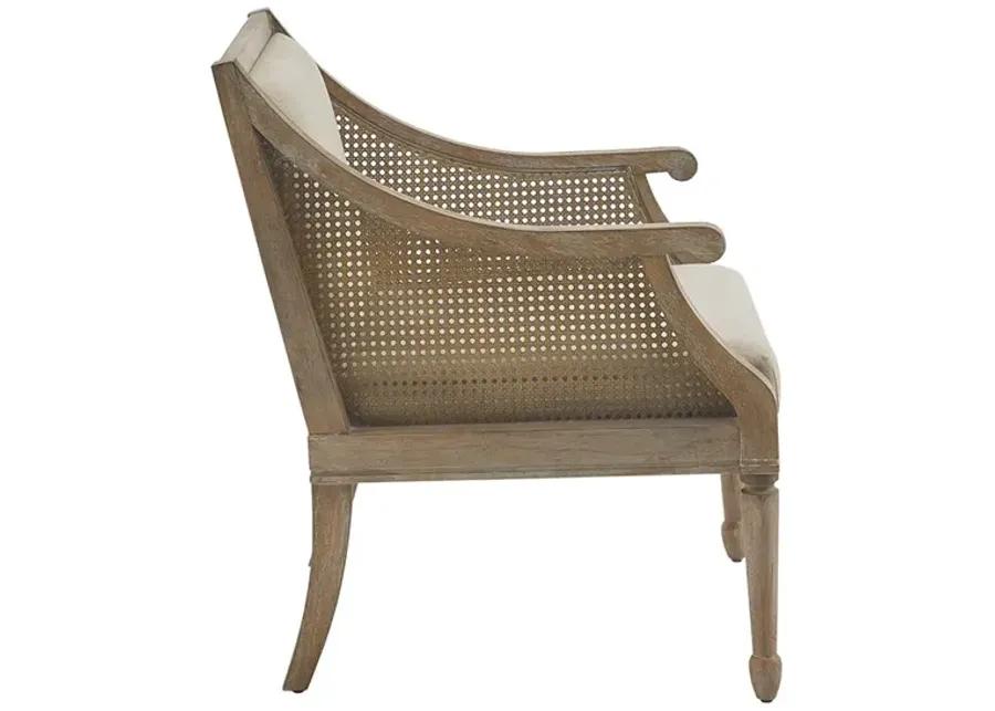 Martha Stewart Isla Natural Accent Armchair