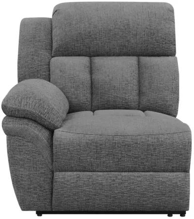 Bahrain 5-piece Upholstered Home Theater Seating Charcoal