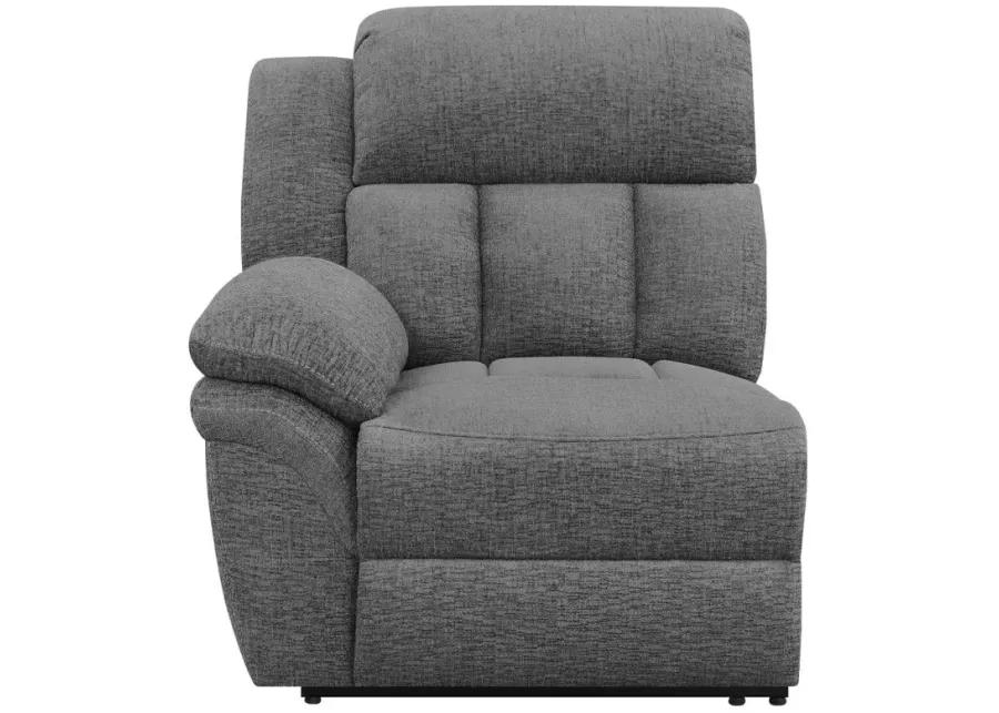 Bahrain 5-piece Upholstered Home Theater Seating Charcoal