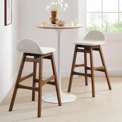 Juno Wood Bar Stool - Set of 2