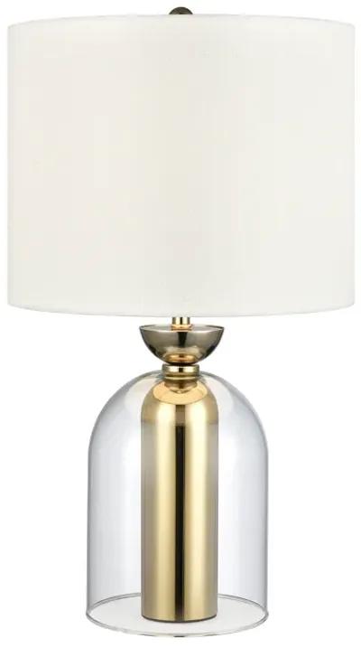 Park Plaza 21'' High 1-Light Table Lamp - Clear - Includes LED Bulb