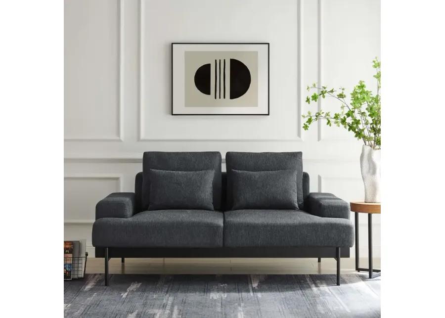 Proximity Upholstered Fabric Loveseat