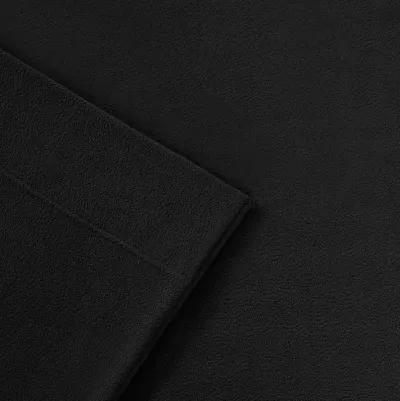 Peak Performance 3M Scotchgard Micro Fleece Black Anti-Pill Sheet Set