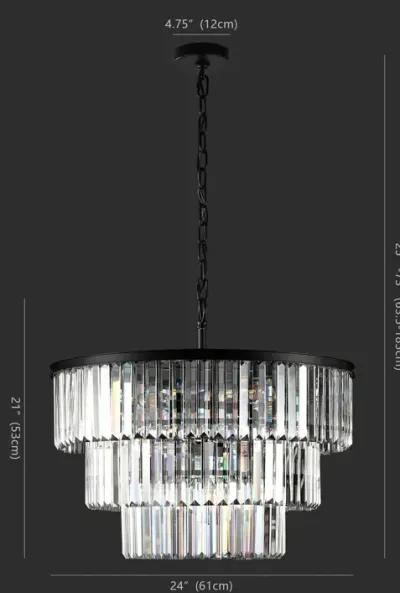 Karissa 3 Tier Chandelier