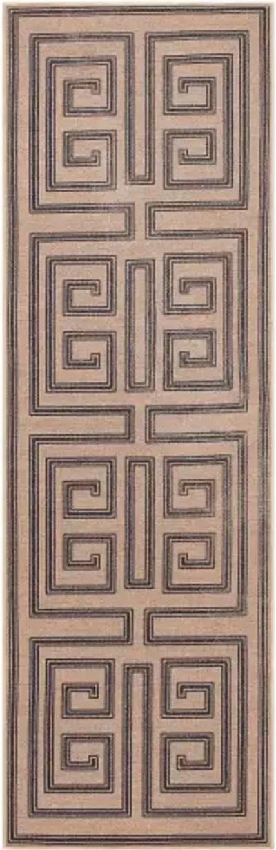 Ez Jute EZT-2307 6' x 9' Machine Woven Rug