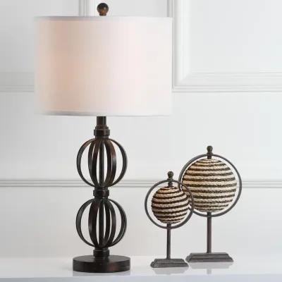 Calista 27.75-Inch H Double Sphere Table Lamp - Set of 2