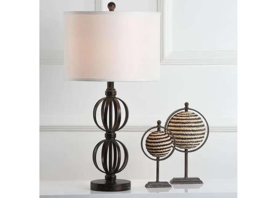 Calista 27.75-Inch H Double Sphere Table Lamp - Set of 2