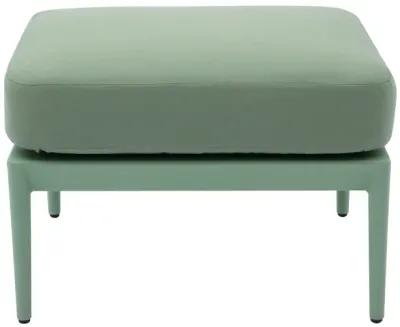 Kapri Moss Green Outdoor Ottoman