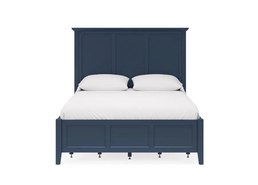 Grace Four Drawer King-size Platform Storage Bed in  Blueberry