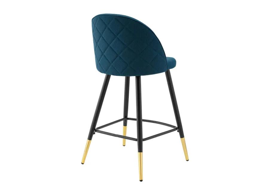 Cordial Fabric Counter Stools - Set of 2