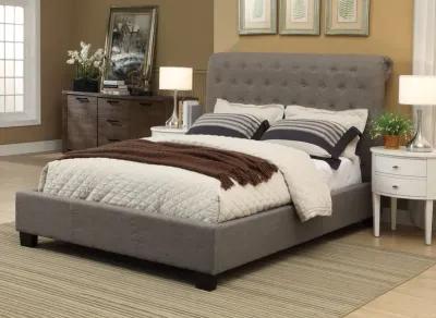 Royal King-size Tufted Platform Bed