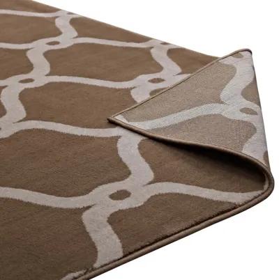 Beltara Chain Link Transitional Trellis 5x8 Area Rug