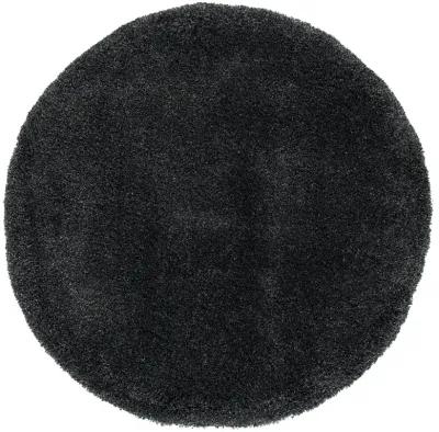 MILAN SHAG Round Power Loomed 3' x 3'Round Rug