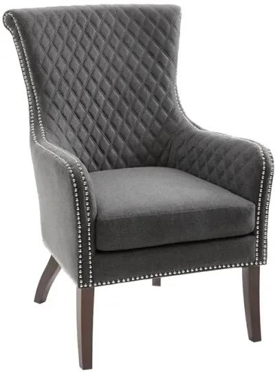 Madison Park Heston Grey Accent Chair