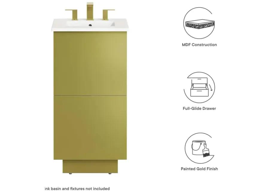 Quantum 18" Bathroom Vanity Cabinet (Sink Basin Not Included)