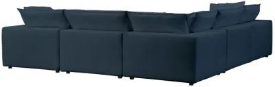 Cali Navy Modular L-Sectional