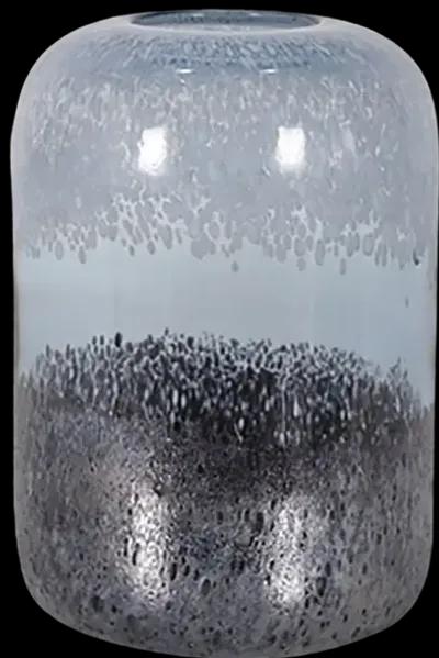 Glass, 9" Ombre Vase, Multi