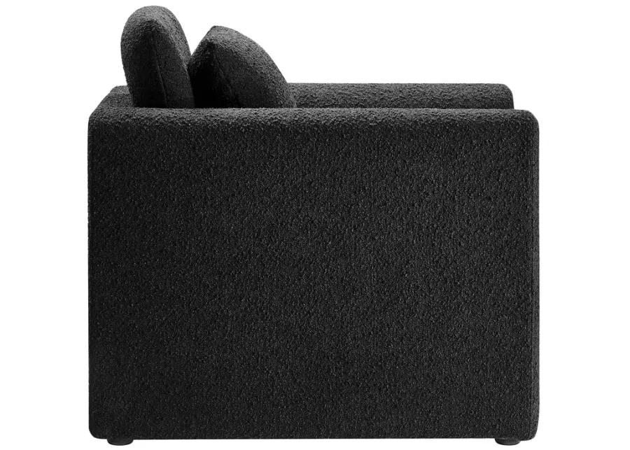 Waverly Boucle Upholstered Armchair