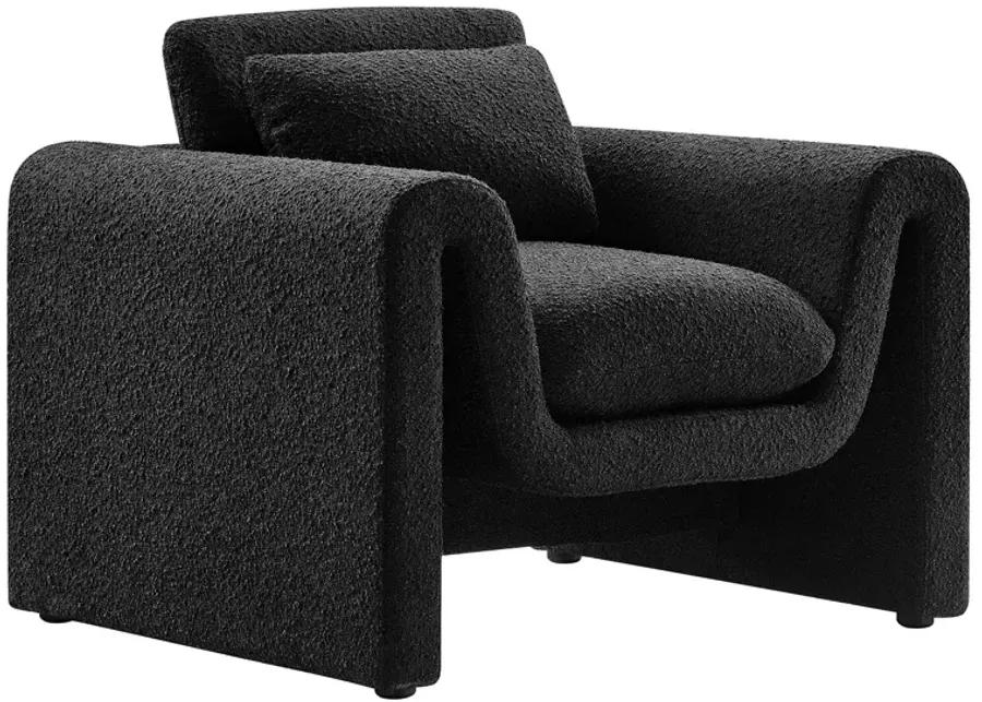 Waverly Boucle Upholstered Armchair