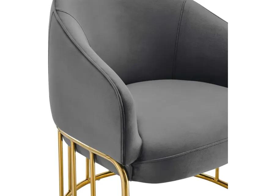 Legacy Performance Velvet Armchair