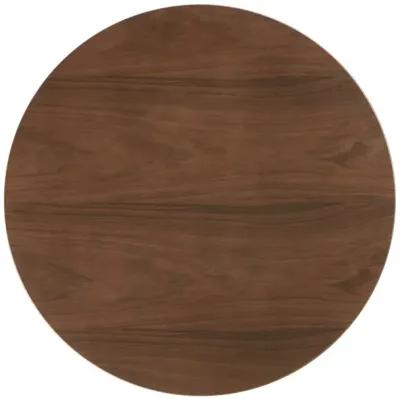 Lippa 36" Round Wood Grain Dining Table