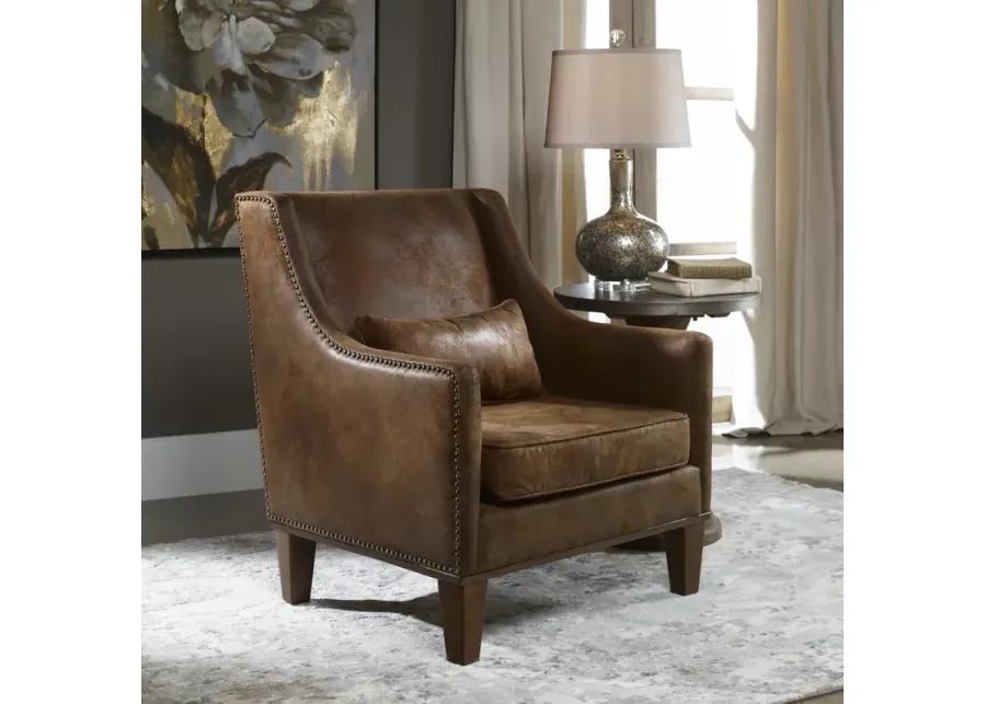 Clay Leather Armchair