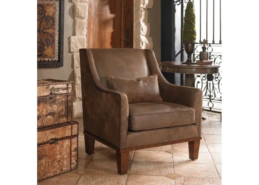 Clay Leather Armchair