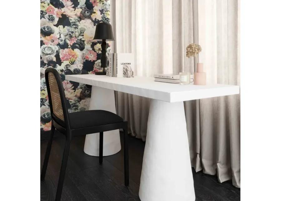 Dayana Desk in Faux Plaster