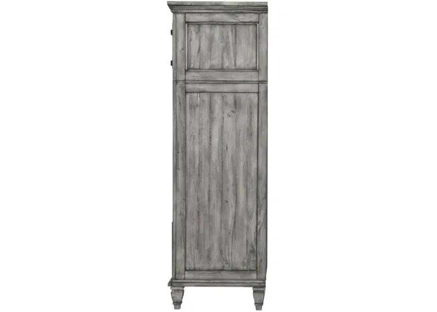 Avenue 8-drawer Rectangular Chest Grey