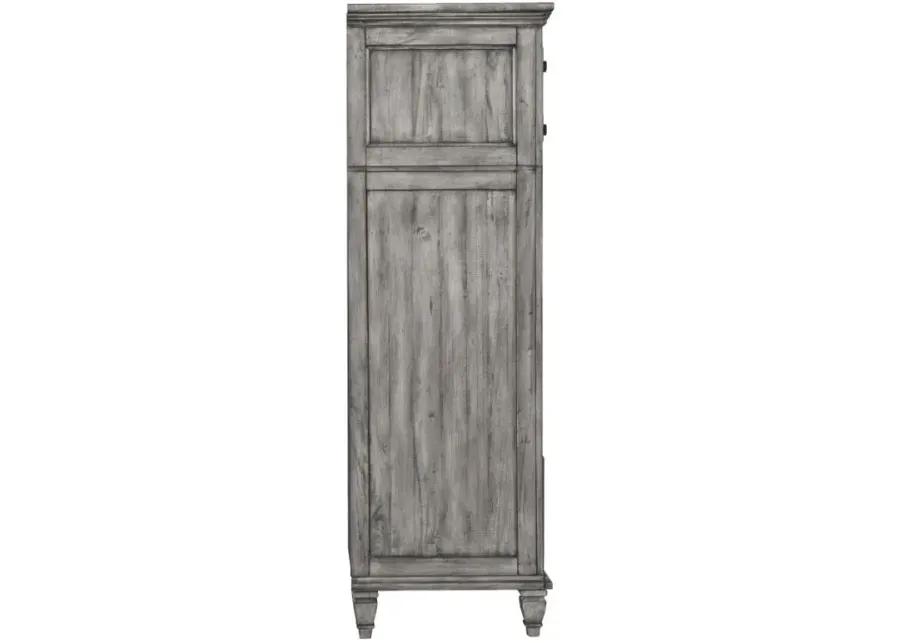 Avenue 8-drawer Rectangular Chest Grey