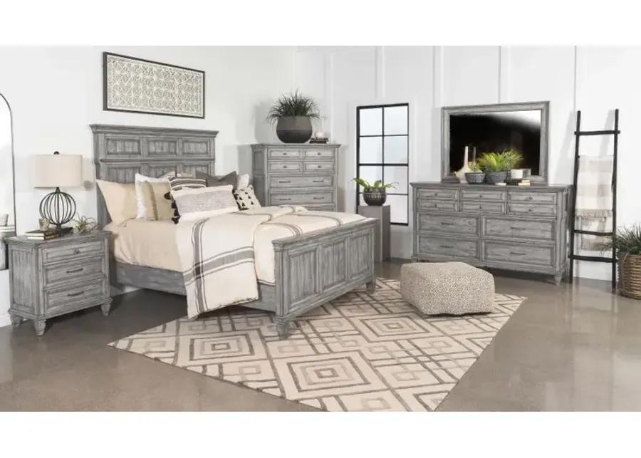 Avenue 8-drawer Rectangular Chest Grey