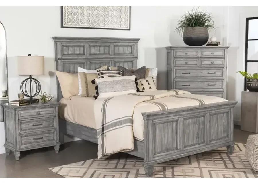 Avenue 8-drawer Rectangular Chest Grey