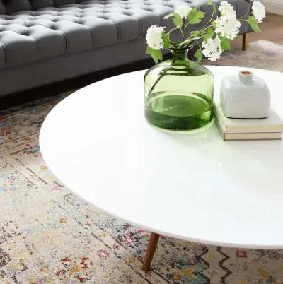 Lippa Round Coffee Table with Tripod Base