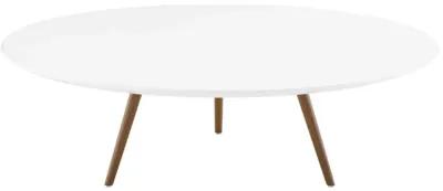 Lippa Round Coffee Table with Tripod Base