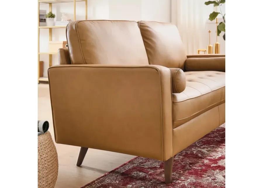 Valour Leather Loveseat